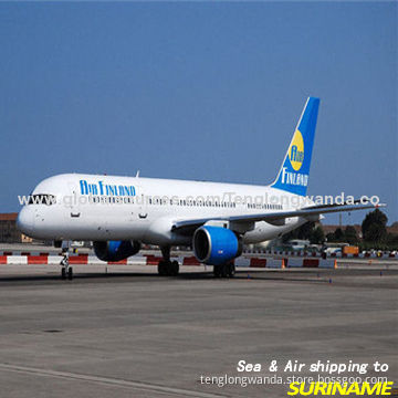 Cheap Air Cargo Shipping Service to Paramaribo PBM Suriname from Hong Kong Shenzhen